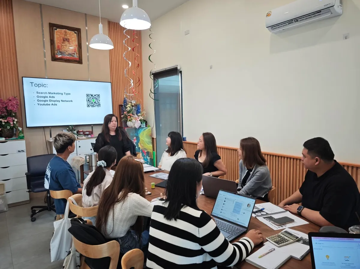 ภาพบรรยากาศอบรมคอร์ส Google Ads Secrets รุ่น 27