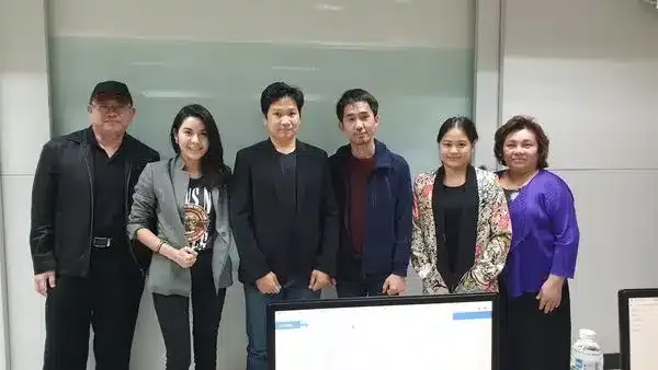 ภาพบรรยากาศอบรมหลักสูตร LINE Official Account รุ่นที่ 17