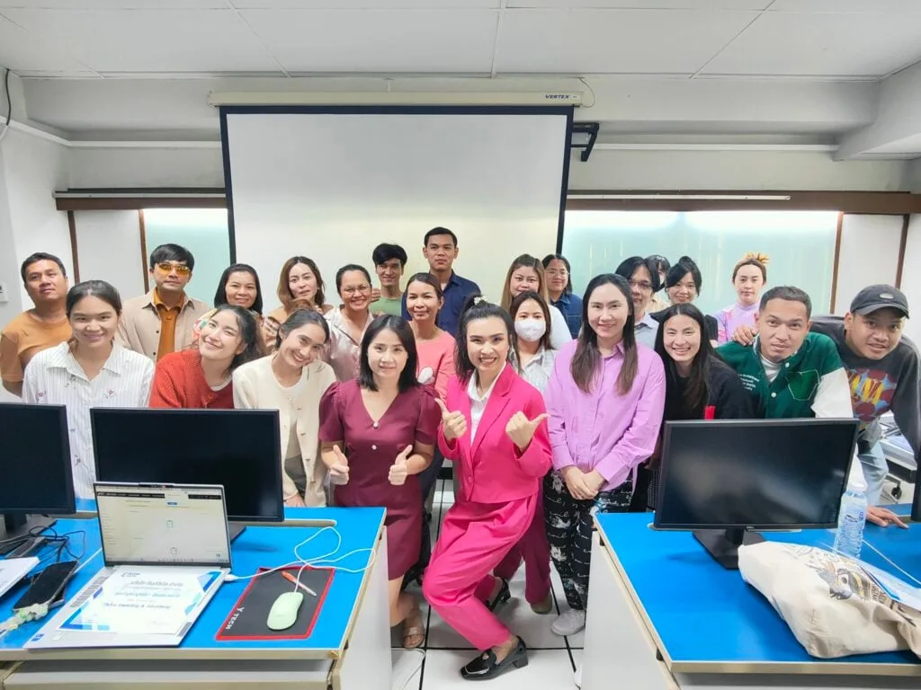บรรยากาศการอบรม TikTok Content & Personal Branding รุ่นที่ผ่านมา
